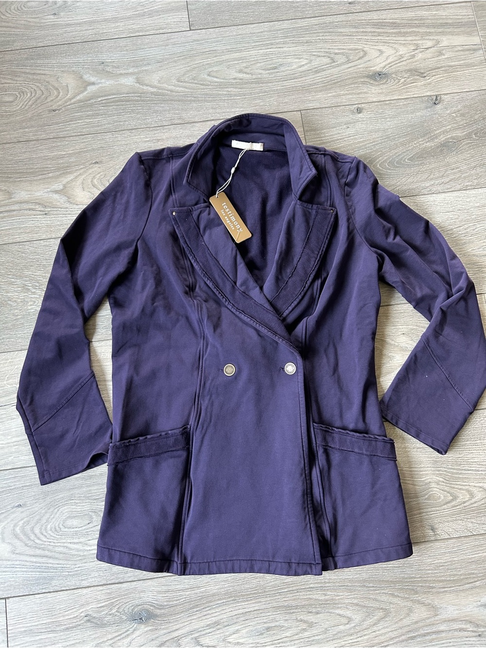 TESTIMONY LOS ANGELES The Bond jacket Purple Size XL New with tag